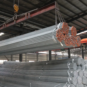 What are galvanized pipes mostly sold to from China?